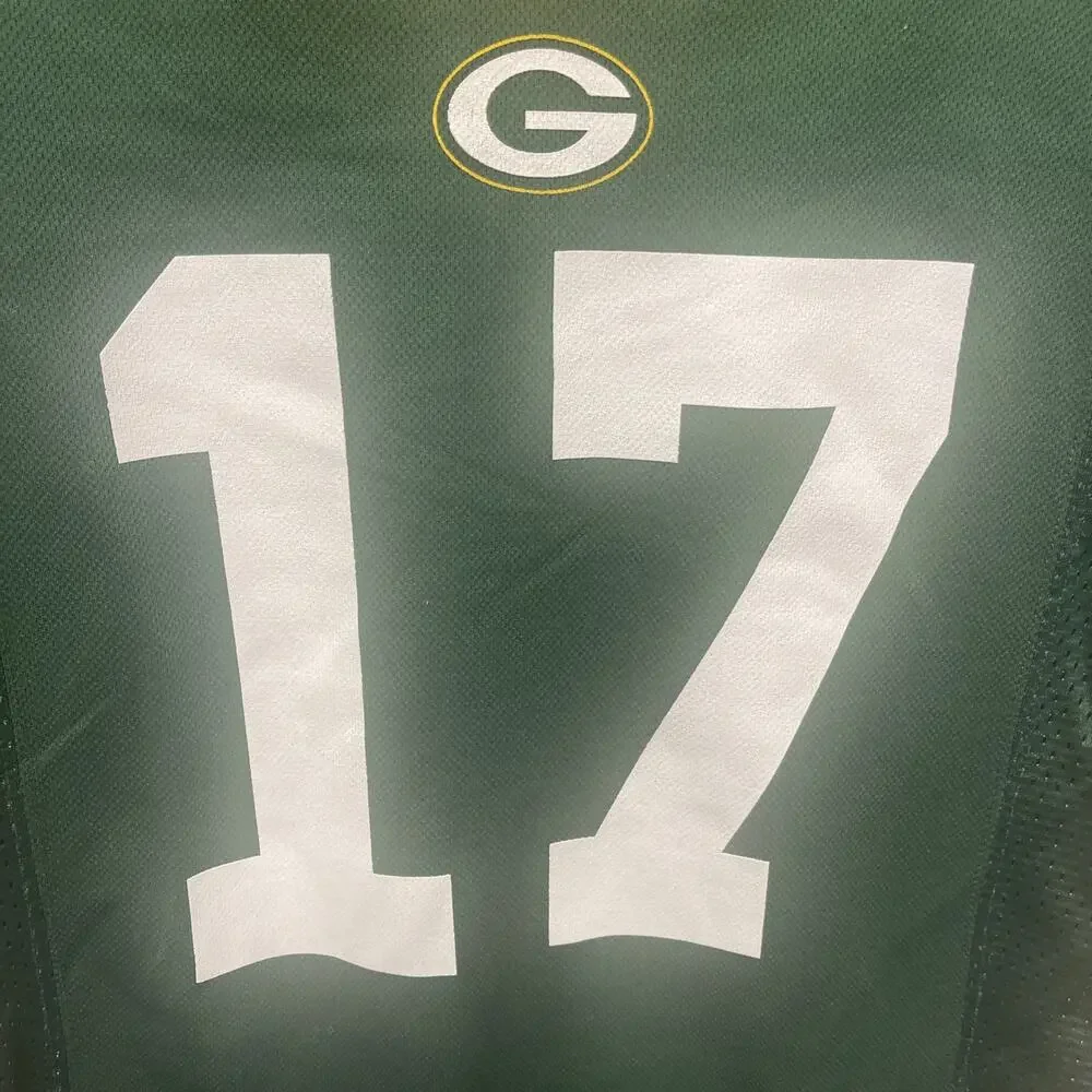 Nike Green Bay Packers NFL Football Jersey Davante Adams #17 Youth Medium